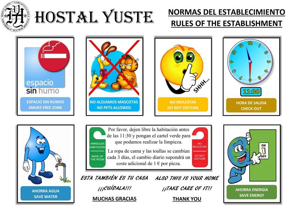 Hostal Yuste Garganta la Olla Εξωτερικό φωτογραφία